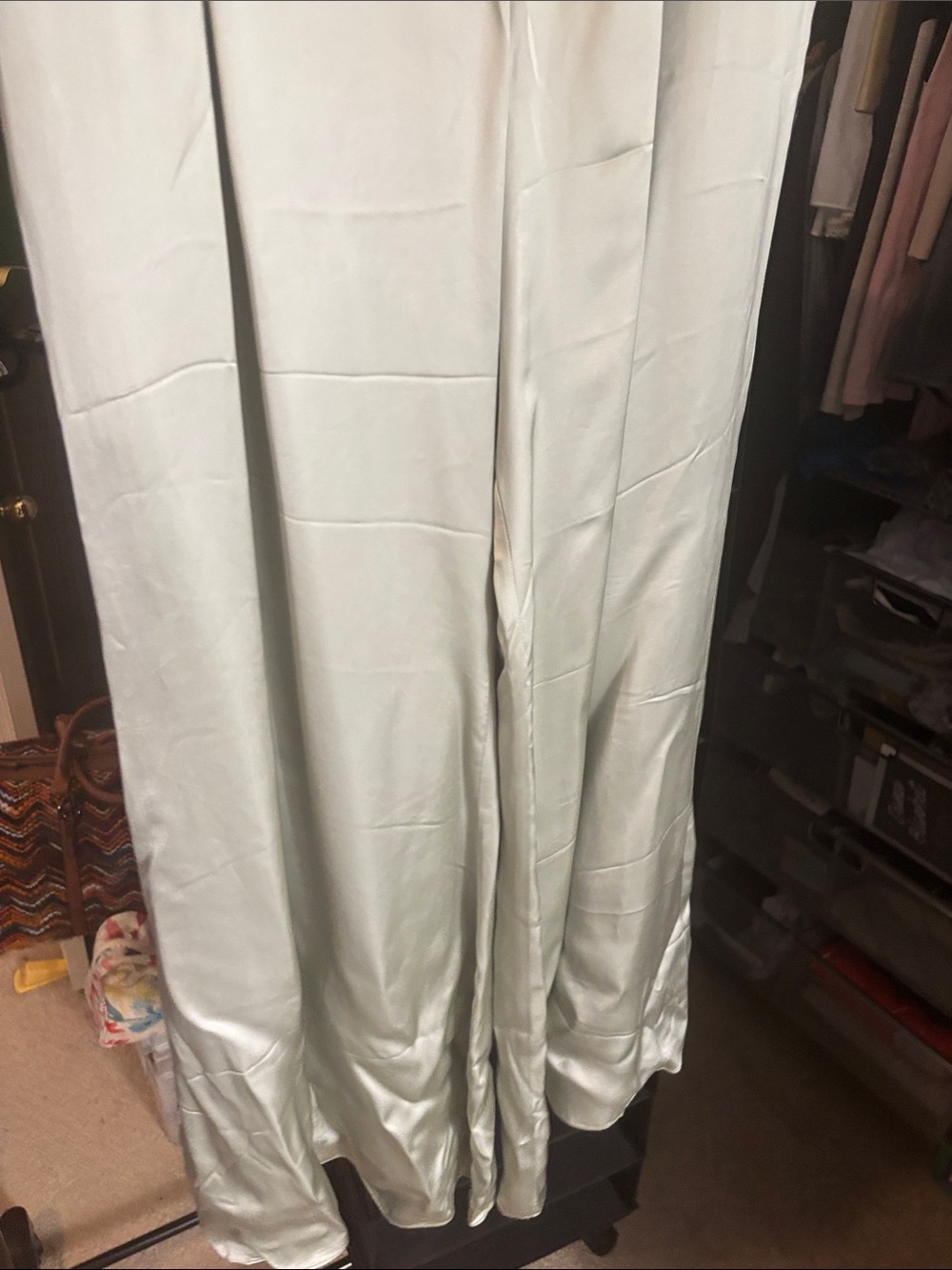 🍈TED BAKER 🍈Wide-Leg/Flare Trousers, desert sage, mint green, pistachio - Picture 12 of 15